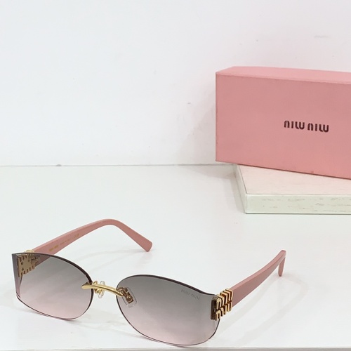 Cheap MIU MIU AAA Quality Sunglasses #1259089 Replica Wholesale [$64.00 USD] [ITEM#1259089] on Replica MIU MIU AAA Sunglasses