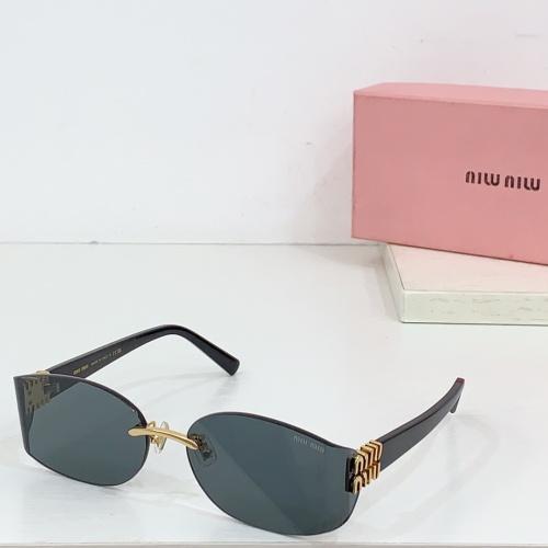 Cheap MIU MIU AAA Quality Sunglasses #1259091 Replica Wholesale [$64.00 USD] [ITEM#1259091] on Replica MIU MIU AAA Sunglasses