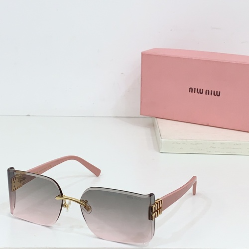 Cheap MIU MIU AAA Quality Sunglasses #1259095 Replica Wholesale [$64.00 USD] [ITEM#1259095] on Replica MIU MIU AAA Sunglasses