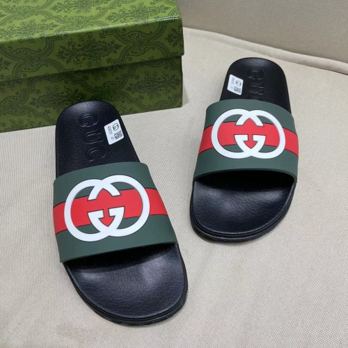 Cheap Gucci Slippers For Women #1259101 Replica Wholesale [$56.00 USD] [ITEM#1259101] on Replica Gucci Slippers