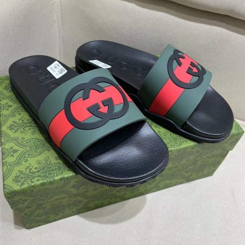 Cheap Gucci Slippers For Women #1259103 Replica Wholesale [$56.00 USD] [ITEM#1259103] on Replica Gucci Slippers