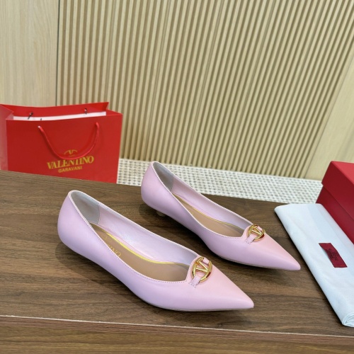 Cheap Valentino Flat Shoes For Women #1259152 Replica Wholesale [$102.00 USD] [ITEM#1259152] on Replica Valentino Flat Shoes