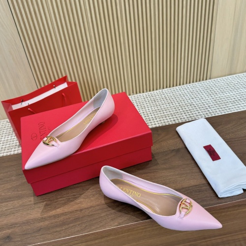 Cheap Valentino Flat Shoes For Women #1259152 Replica Wholesale [$102.00 USD] [ITEM#1259152] on Replica Valentino Flat Shoes