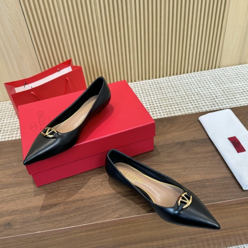 Cheap Valentino Flat Shoes For Women #1259157 Replica Wholesale [$102.00 USD] [ITEM#1259157] on Replica Valentino Flat Shoes