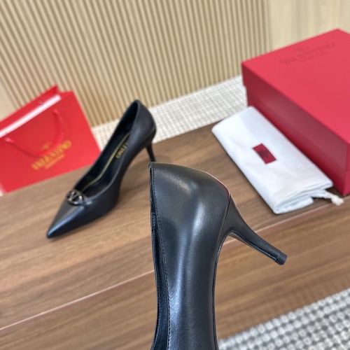 Cheap Valentino High-Heeled Shoes For Women #1259179 Replica Wholesale [$102.00 USD] [ITEM#1259179] on Replica Valentino High-Heeled Shoes