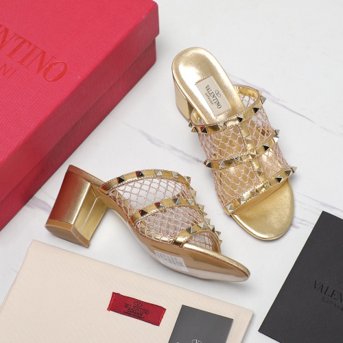 Cheap Valentino Slippers For Women #1259182 Replica Wholesale [$102.00 USD] [ITEM#1259182] on Replica Valentino Slippers