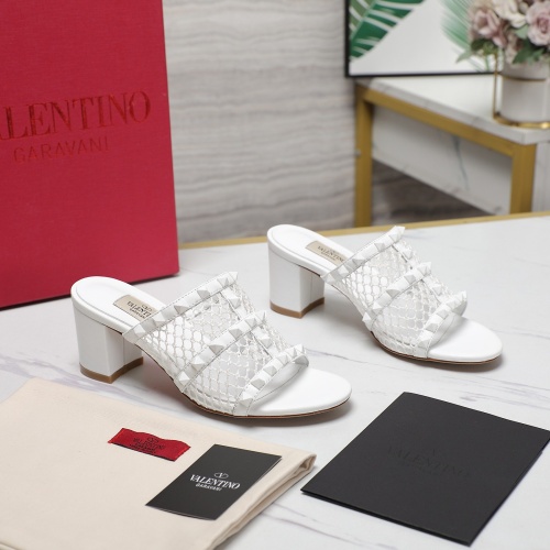 Cheap Valentino Slippers For Women #1259183 Replica Wholesale [$102.00 USD] [ITEM#1259183] on Replica Valentino Slippers