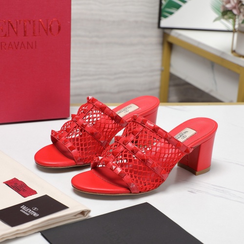 Cheap Valentino Slippers For Women #1259185 Replica Wholesale [$102.00 USD] [ITEM#1259185] on Replica Valentino Slippers