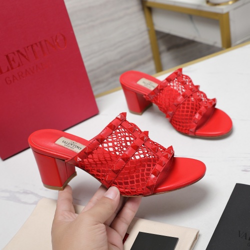 Cheap Valentino Slippers For Women #1259185 Replica Wholesale [$102.00 USD] [ITEM#1259185] on Replica Valentino Slippers