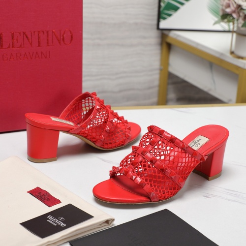 Cheap Valentino Slippers For Women #1259185 Replica Wholesale [$102.00 USD] [ITEM#1259185] on Replica Valentino Slippers