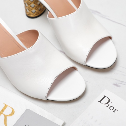 Cheap Christian Dior Slippers For Women #1259187 Replica Wholesale [$108.00 USD] [ITEM#1259187] on Replica Christian Dior Slippers