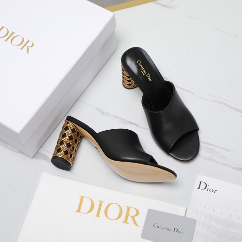 Cheap Christian Dior Slippers For Women #1259189 Replica Wholesale [$108.00 USD] [ITEM#1259189] on Replica Christian Dior Slippers