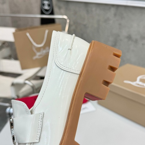 Cheap Christian Louboutin Leather Shoes For Women #1259193 Replica Wholesale [$105.00 USD] [ITEM#1259193] on Replica Christian Louboutin Leather Shoes