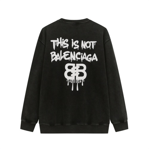 Cheap Balenciaga Hoodies Long Sleeved For Unisex #1259204 Replica Wholesale [$48.00 USD] [ITEM#1259204] on Replica Balenciaga Hoodies