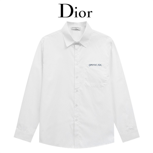 Cheap Christian Dior Shirts Long Sleeved For Men #1259226 Replica Wholesale [$42.00 USD] [ITEM#1259226] on Replica Christian Dior Shirts