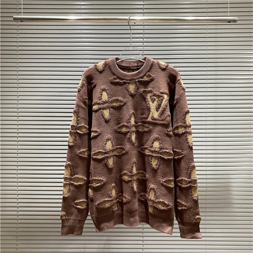 Cheap Louis Vuitton LV Sweaters Long Sleeved For Unisex #1259244 Replica Wholesale [$60.00 USD] [ITEM#1259244] on Replica Louis Vuitton LV Sweaters