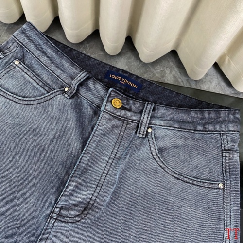 Cheap Louis Vuitton LV Jeans For Unisex #1259383 Replica Wholesale [$76.00 USD] [ITEM#1259383] on Replica Louis Vuitton LV Jeans