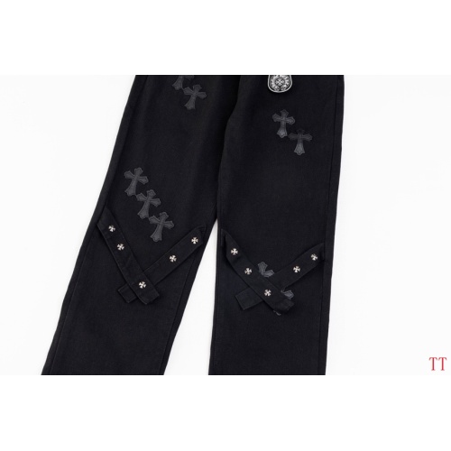 Cheap Chrome Hearts Jeans For Men #1259386 Replica Wholesale [$48.00 USD] [ITEM#1259386] on Replica Chrome Hearts Jeans