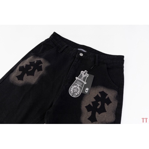 Cheap Chrome Hearts Jeans For Men #1259395 Replica Wholesale [$48.00 USD] [ITEM#1259395] on Replica Chrome Hearts Jeans