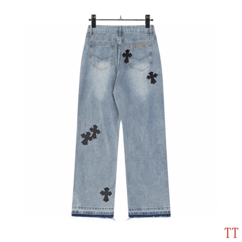 Cheap Chrome Hearts Jeans For Men #1259397 Replica Wholesale [$48.00 USD] [ITEM#1259397] on Replica Chrome Hearts Jeans