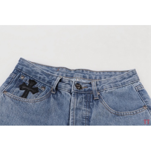 Cheap Chrome Hearts Jeans For Unisex #1259398 Replica Wholesale [$64.00 USD] [ITEM#1259398] on Replica Chrome Hearts Jeans