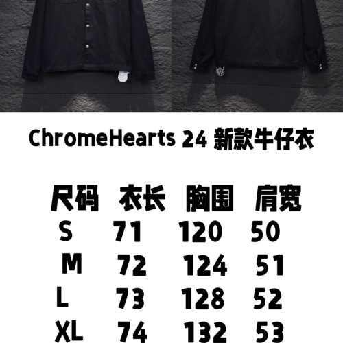 Cheap Chrome Hearts Jackets Long Sleeved For Unisex #1259400 Replica Wholesale [$68.00 USD] [ITEM#1259400] on Replica Chrome Hearts Jackets