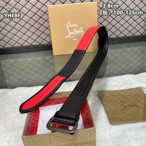 Cheap Christian Louboutin CL AAA Quality Belts For Men #1259422 Replica Wholesale [$98.00 USD] [ITEM#1259422] on Replica Christian Louboutin CL AAA Quality Belts