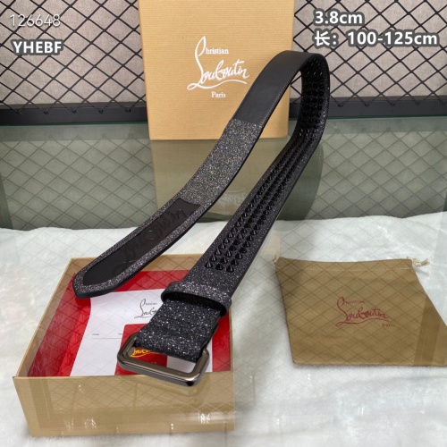 Cheap Christian Louboutin CL AAA Quality Belts For Men #1259425 Replica Wholesale [$98.00 USD] [ITEM#1259425] on Replica Christian Louboutin CL AAA Quality Belts