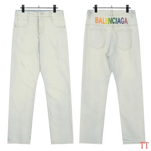 Cheap Balenciaga Jeans For Men #1259462 Replica Wholesale [$48.00 USD] [ITEM#1259462] on Replica Balenciaga Jeans