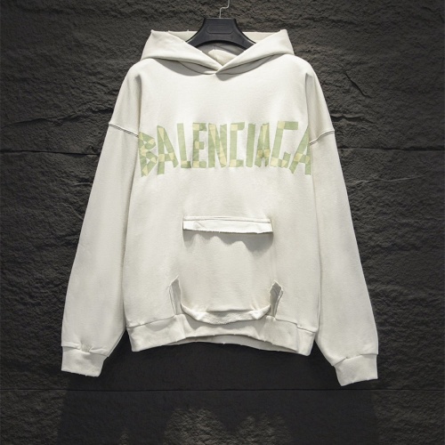 Cheap Balenciaga Hoodies Long Sleeved For Unisex #1259495 Replica Wholesale [$72.00 USD] [ITEM#1259495] on Replica Balenciaga Hoodies