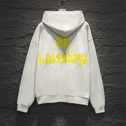 Cheap Balenciaga Hoodies Long Sleeved For Unisex #1259495 Replica Wholesale [$72.00 USD] [ITEM#1259495] on Replica Balenciaga Hoodies