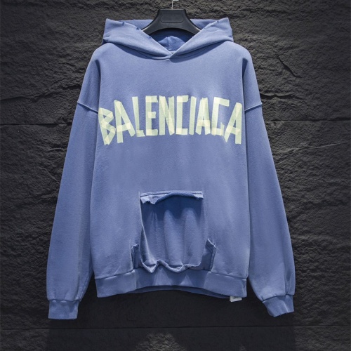 Cheap Balenciaga Hoodies Long Sleeved For Unisex #1259497 Replica Wholesale [$72.00 USD] [ITEM#1259497] on Replica Balenciaga Hoodies