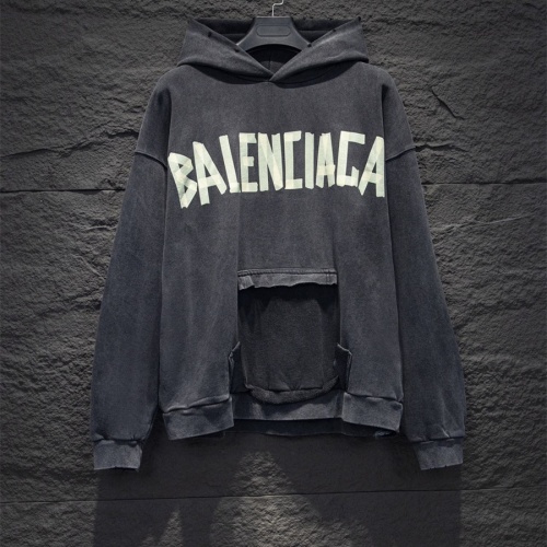 Cheap Balenciaga Hoodies Long Sleeved For Unisex #1259499 Replica Wholesale [$72.00 USD] [ITEM#1259499] on Replica Balenciaga Hoodies