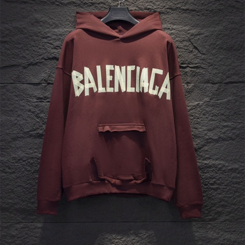 Cheap Balenciaga Hoodies Long Sleeved For Unisex #1259500 Replica Wholesale [$72.00 USD] [ITEM#1259500] on Replica Balenciaga Hoodies