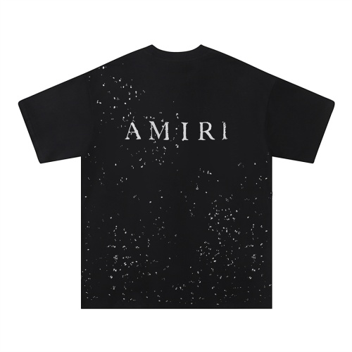 Cheap Amiri T-Shirts Short Sleeved For Unisex #1259509 Replica Wholesale [$34.00 USD] [ITEM#1259509] on Replica Amiri T-Shirts