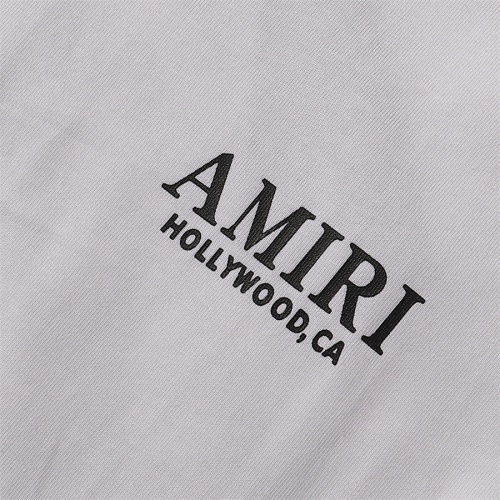 Cheap Amiri T-Shirts Short Sleeved For Unisex #1259512 Replica Wholesale [$32.00 USD] [ITEM#1259512] on Replica Amiri T-Shirts