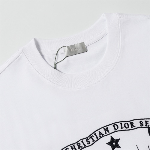 Cheap Christian Dior T-Shirts Short Sleeved For Unisex #1259549 Replica Wholesale [$34.00 USD] [ITEM#1259549] on Replica Christian Dior T-Shirts