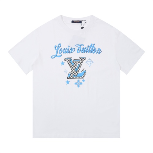 Cheap Louis Vuitton LV T-Shirts Short Sleeved For Unisex #1259559 Replica Wholesale [$36.00 USD] [ITEM#1259559] on Replica Louis Vuitton LV T-Shirts