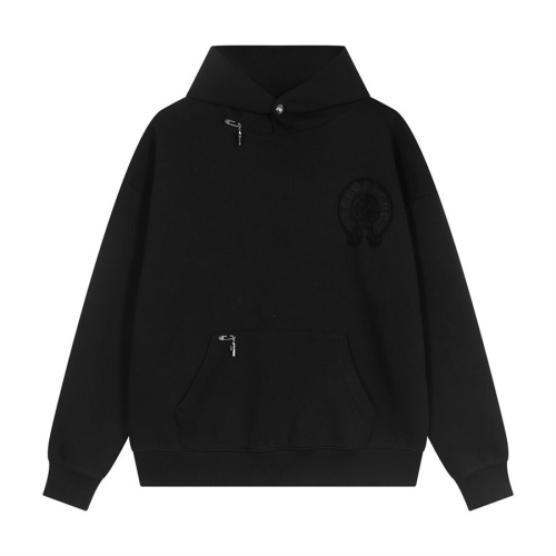 Cheap Chrome Hearts Hoodies Long Sleeved For Unisex #1259593 Replica Wholesale [$85.00 USD] [ITEM#1259593] on Replica Chrome Hearts Hoodies