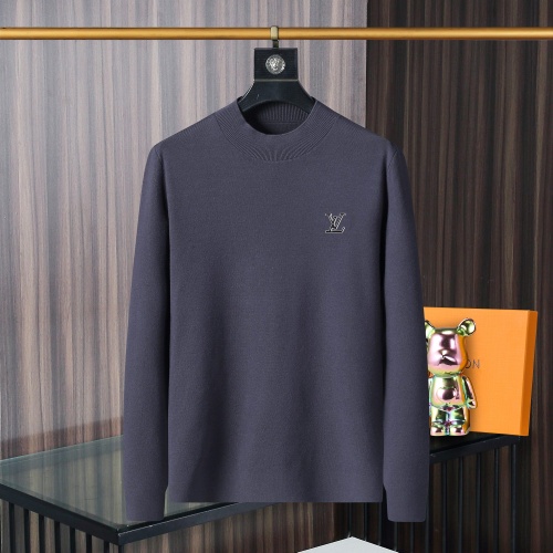 Cheap Louis Vuitton LV Sweaters Long Sleeved For Men #1259654 Replica Wholesale [$42.00 USD] [ITEM#1259654] on Replica Louis Vuitton LV Sweaters