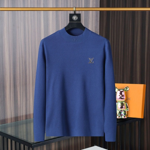 Cheap Louis Vuitton LV Sweaters Long Sleeved For Men #1259657 Replica Wholesale [$42.00 USD] [ITEM#1259657] on Replica Louis Vuitton LV Sweaters