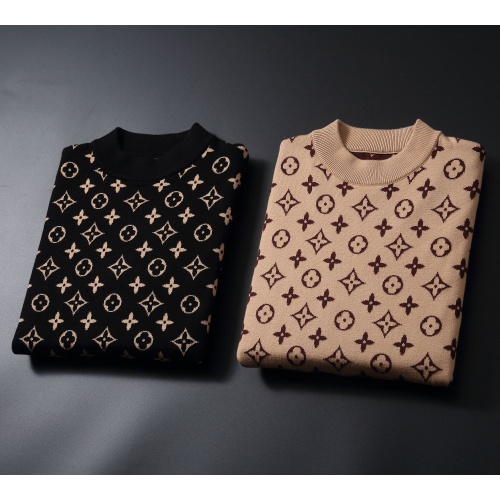 Cheap Louis Vuitton LV Sweaters Long Sleeved For Men #1259660 Replica Wholesale [$45.00 USD] [ITEM#1259660] on Replica Louis Vuitton LV Sweaters