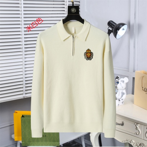 Cheap Versace Sweaters Long Sleeved For Men #1259669 Replica Wholesale [$52.00 USD] [ITEM#1259669] on Replica Versace Sweaters