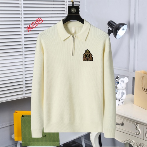 Cheap Louis Vuitton LV Sweaters Long Sleeved For Men #1259678 Replica Wholesale [$52.00 USD] [ITEM#1259678] on Replica Louis Vuitton LV Sweaters