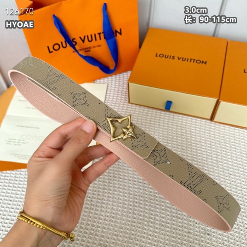 Cheap Louis Vuitton AAA Quality Belts For Women #1259721 Replica Wholesale [$60.00 USD] [ITEM#1259721] on Replica Louis Vuitton AAA Quality Belts