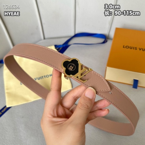 Cheap Louis Vuitton AAA Quality Belts For Women #1259729 Replica Wholesale [$60.00 USD] [ITEM#1259729] on Replica Louis Vuitton AAA Quality Belts