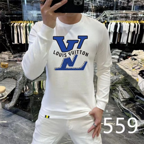 Cheap Louis Vuitton LV Hoodies Long Sleeved For Men #1259761 Replica Wholesale [$48.00 USD] [ITEM#1259761] on Replica Louis Vuitton LV Hoodies