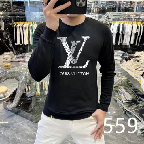 Cheap Louis Vuitton LV Hoodies Long Sleeved For Men #1259767 Replica Wholesale [$48.00 USD] [ITEM#1259767] on Replica Louis Vuitton LV Hoodies