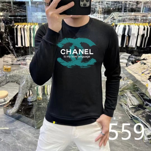 Chanel Hoodies Long Sleeved For Men #1259771