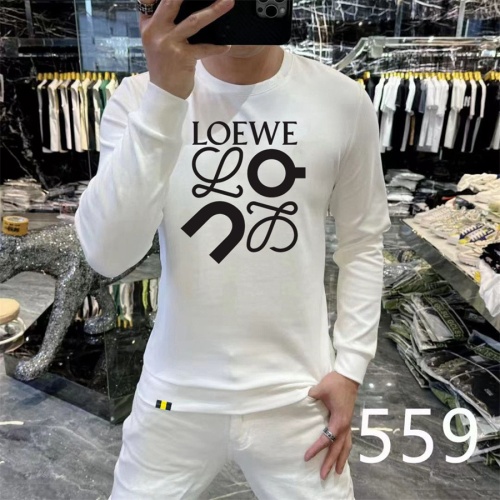 Cheap LOEWE Hoodies Long Sleeved For Men #1259776 Replica Wholesale [$48.00 USD] [ITEM#1259776] on Replica LOEWE Hoodies